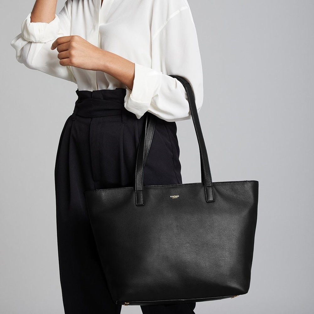 Knomo Maddox 15” Laptop Leather Bag